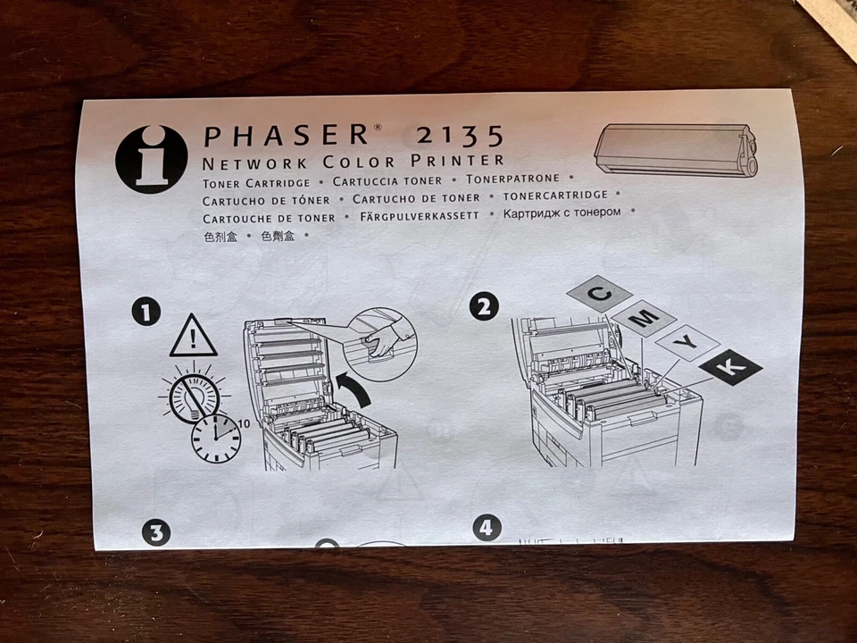 Genuine Xerox Tektronix Phaser 2135 BLACK High Capacity  black toner 016191700 - Image 4 of 4