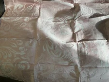 $300 Frette Italy NWT Lux Flare Euro Sham 72% Silk Dusty Pink