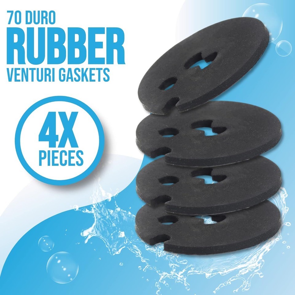 (4Pack) Tongass Water Softener Venturi Gasket (Part No. 7204362