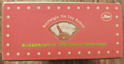 Robot Tin Age Collection - BriKeys Par Osaka Tin Toys - Rare - Boîte Abîmée
