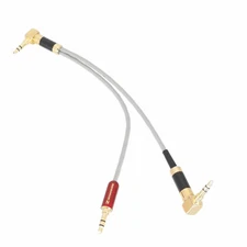 3.5mm Microphone Y-split Cable For Sennheiser Bodypack Receiver Camera Timecode