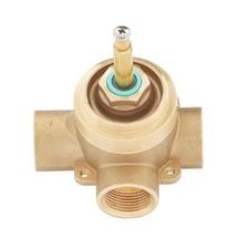 SIGNATURE HARDWARE 446519 3/4" 6-Way In-Wall Diverter Rough In Valve SH6103