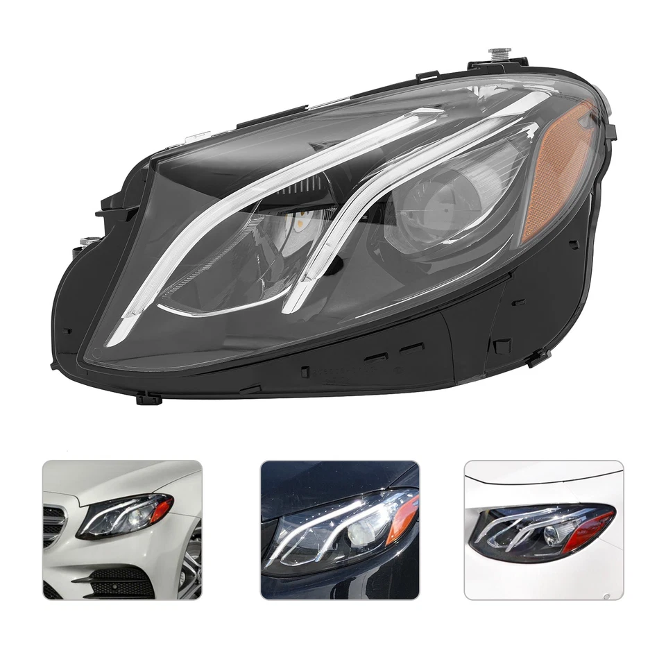 For 2017-2020 Mercedes-Benz E-Class E300 W213 LED Headlight Left Driver Side LH Foto 3 de 4