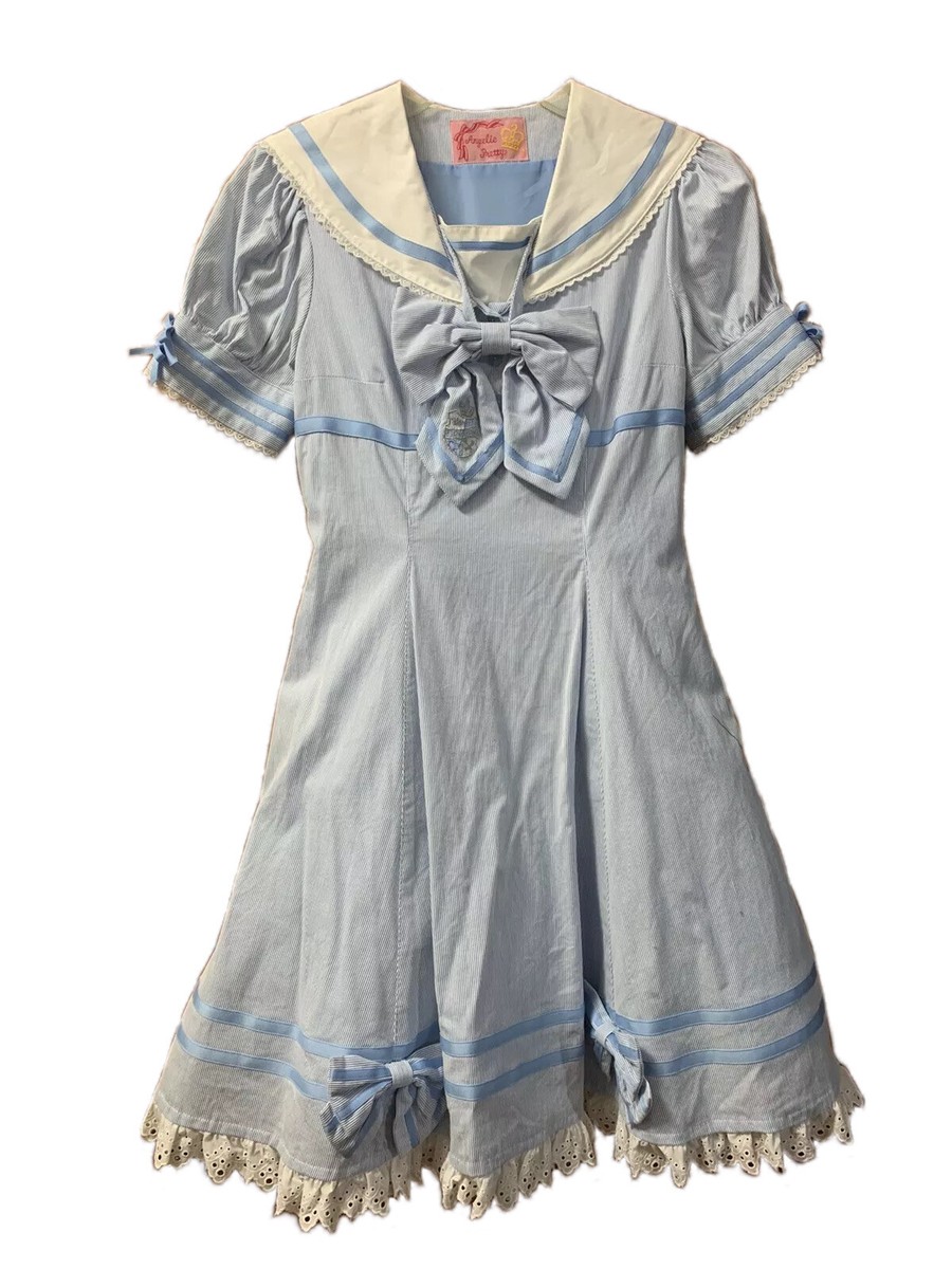Angelic Pretty Blue Sailor One Piece (OP) Lolita | eBay Angelic Pretty Blue Sailor One Piece (OP) Lolita | eBay