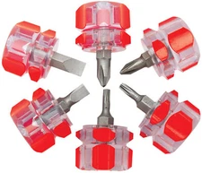 Wilmar 1420 6pc Mini Stubby Screwdriver Set