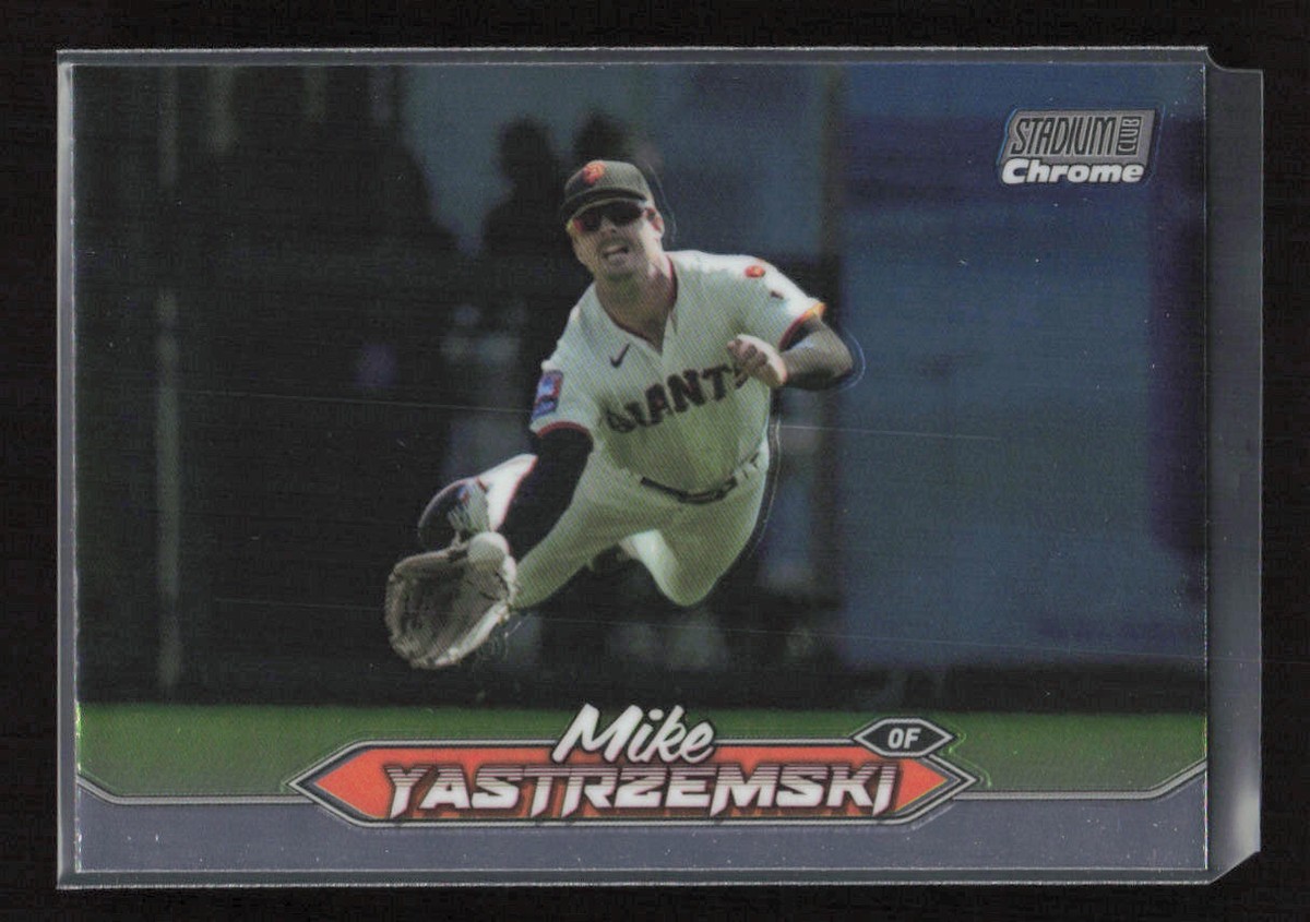 2024 Stadium Club Chrome #233 Mike Yastrzemski San Francisco