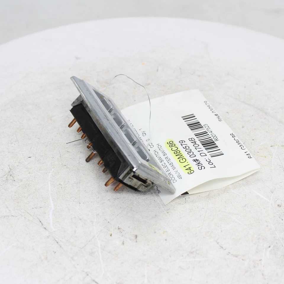 1986 Chevrolet K10 Suburban Electric Master Door Switch Part Number - 641.GM8C86 - Image 4 of 4