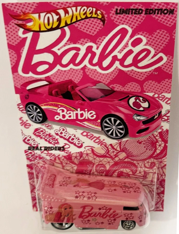 VW Drag Bus Custom Hot Wheels Barbie Series w/RR - Image 2 of 2