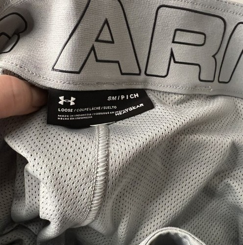Under Armour Baseball Pants Loose Fit Heat Gear Grey Men's Size Small - 第 2/4 張圖片