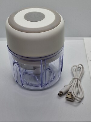 Drahtloser Mini Elektrischer Knoblauch Lebensmittel Zerkleinerer Ingwer Gemüse Schneider Mixer Werkzeug