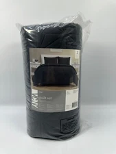 VCNY Home - Quilt Set, Soft Bedding w/Matching Shams Kaleidoscope Grey, King