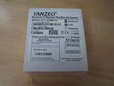 Yanzeo R1800-1D Bluetooth 1D Wearable Ring Barcode Scanner NEW