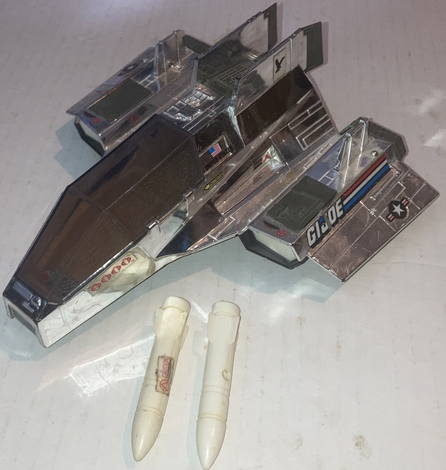 1990 Hasbro GI Joe Sky SHARC-100% Complete w/All Parts-Sky Patrol