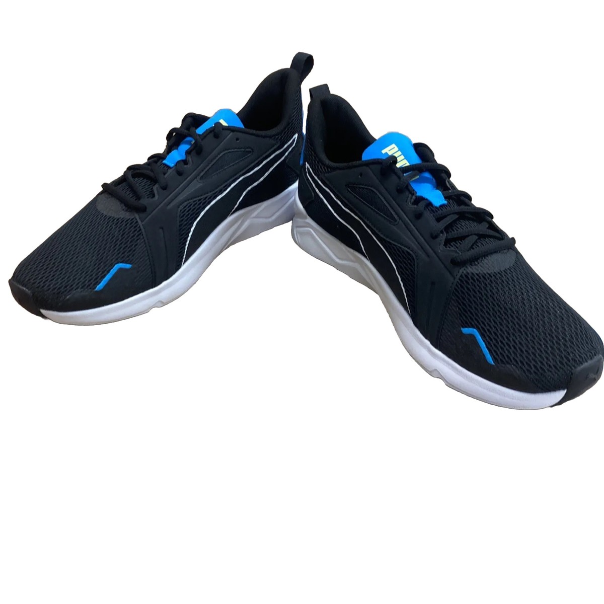 Puma‎ Method Running Shoes Men\'s 12 Athletic Black White Blue LQDCELL #193685-04 Size 12 - Puma LQDCELL Method Black Energy Blue for sale  main image 4