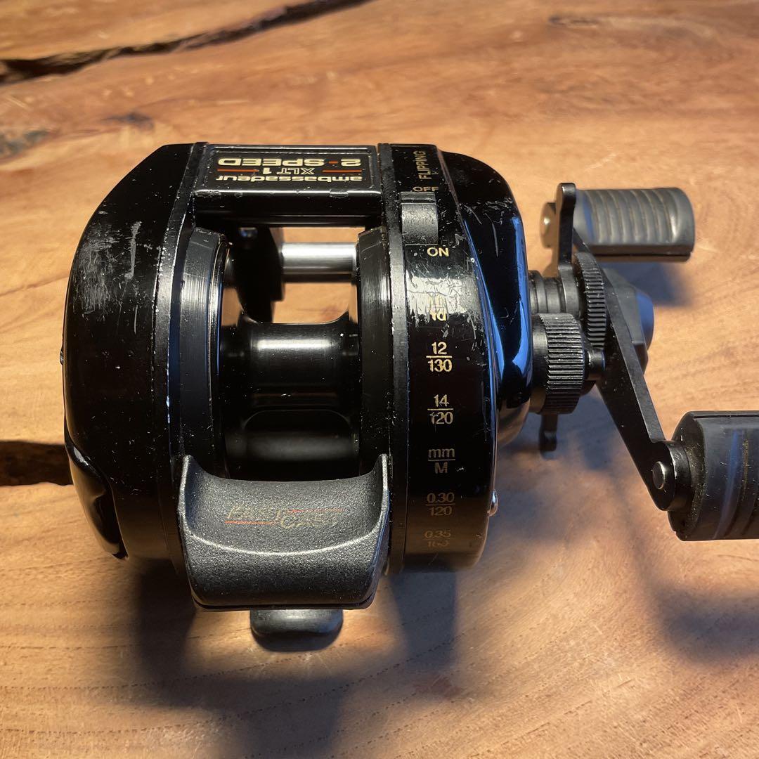 Abu Garcia Ambassador XLT1 2-Speed Fishing Reel - used, vintage