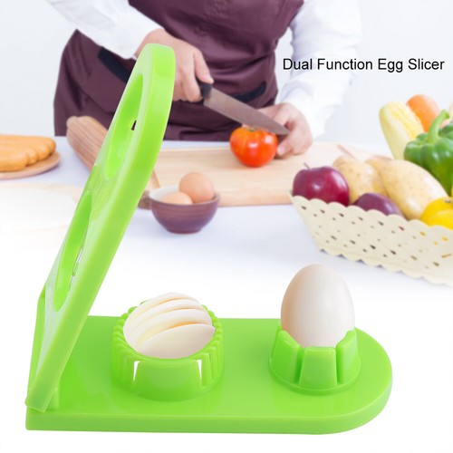 Cortador de verduras de doble función (verde) gadgets de cocina para Home Co - Imagen 9 de 9