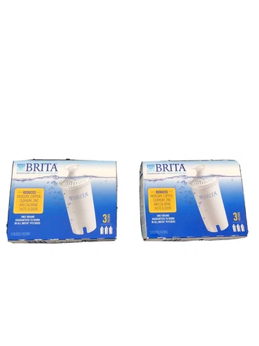 Brita 6-Pack Standard Replacement Water Filters, New