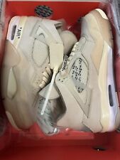 Size 9.5 - Jordan 4 SP x Off-White Mid Sail W for sale Size 9.5 - Jordan 4 SP x Off-White Mid Sail W for sale