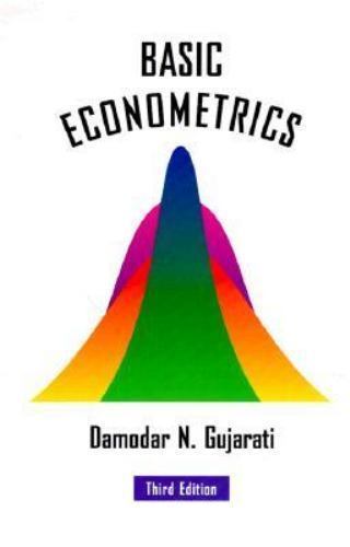 Basic Econometrics by Damodar N. Gujarati (1994, Hardcover