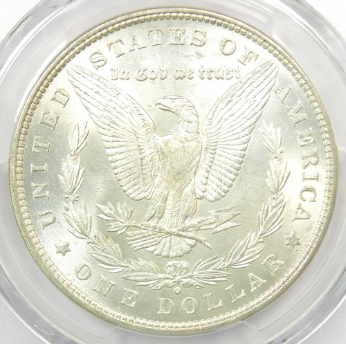 1880-O Morgan Silver Dollar $1 - Certified PCGS MS64+ Plus Grade - $3,750 Value - Picture 8 of 9