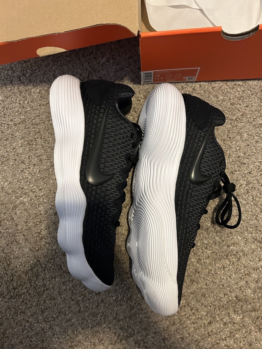 シューズ(男性用) Nike Hyperdunk 2017 Low EP 10.5 Size 10.5 - Nike Hyperdunk 2017 TB Low Black White for sale online