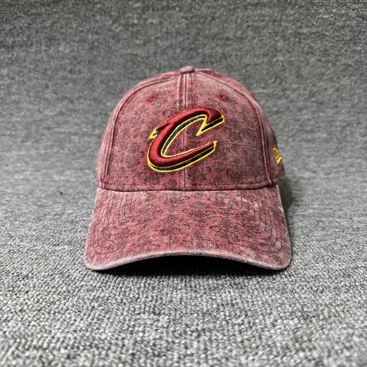 New Era Cleveland Cavaliers Burgundy Dad Hat Strapback NBA Cap
