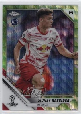2021 Topps Chrome UEFA Champions League 24/99 Sidney Raebiger #60 Rookie RC a8r