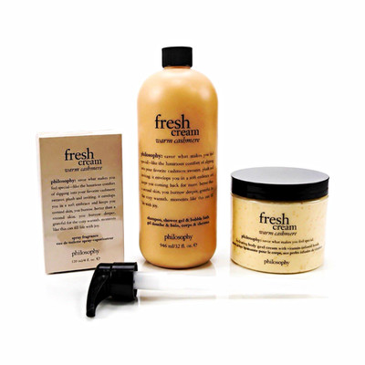Philosophy Fresh Cream Warm Cashmere Shampoo, Bath & Shower Gel 32 fl oz Unisex