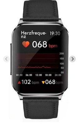 Knauermann Pro 2 Plus Saphirglas Edelstahl Gesundheitsuhr Tracker Incl. DIODE