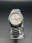 Vintage Seiko 5 Automatic 7009 – White Dial – Day/Date – Works
