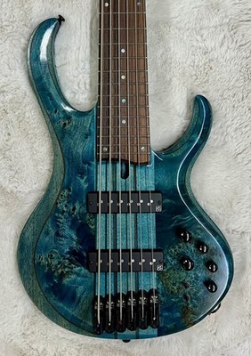 Ibanez BTB946 COL 6-String Electric Bass Guitar, Cosmic Blue Low Gloss Finish