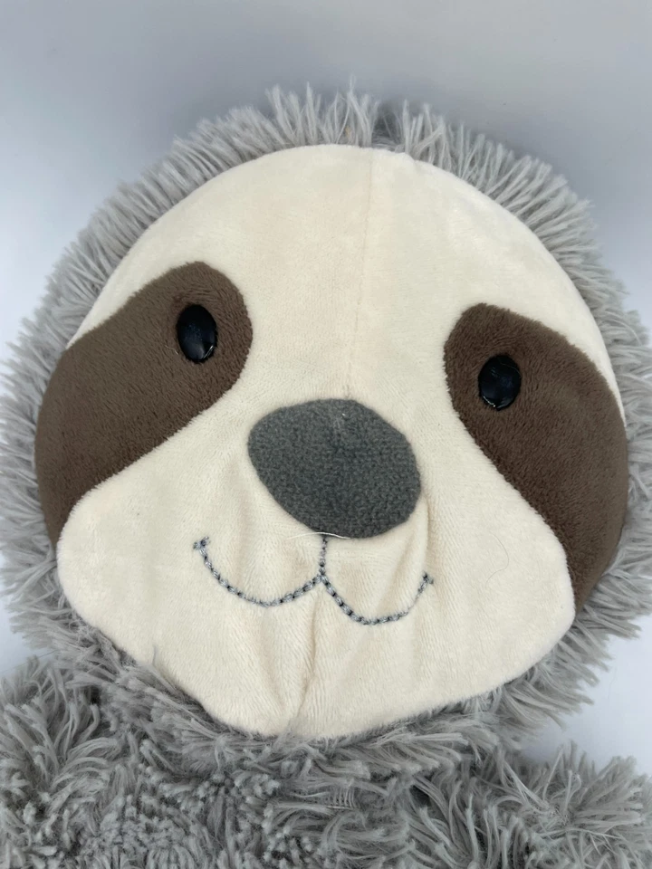 动物冒险灰色 19 英寸懒惰毛绒填充动物 2018 毛茸茸的毛茸茸 — 第 3/4 张图片