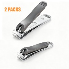 Luxury Metal Nail Clipper Sharp Fingernail Cutter Professional Manicure Tool