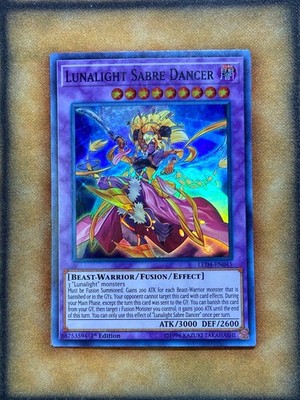 Yugioh Lunalight Sabre Dancer LED4-EN045 Super Rare 1st Ed NM