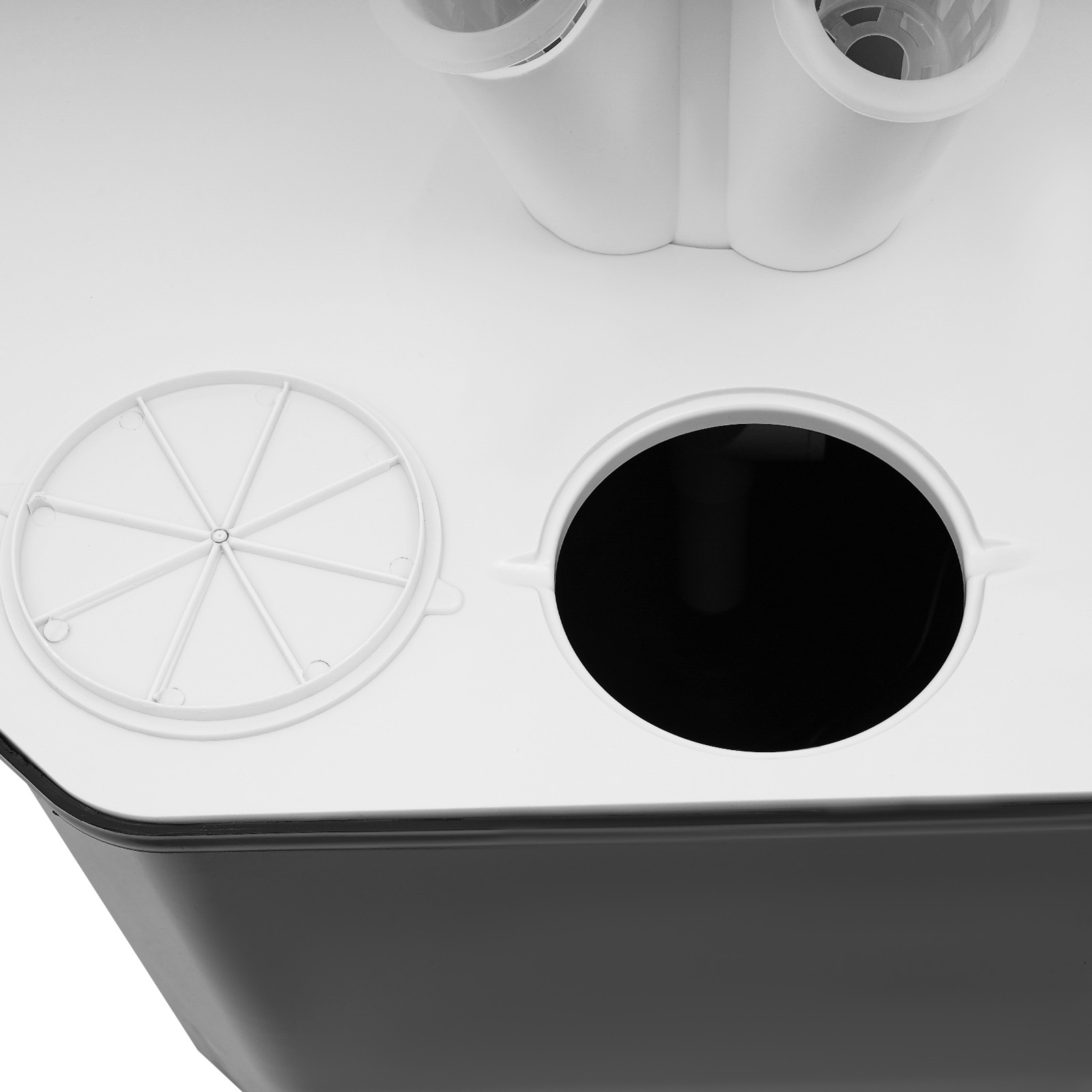 50-Hole Vertical Hydroponics Growing Kit Mobile Hydroponic Growing Kit 5 Tiers