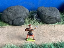 Elastolin Germany Roman Legionary Parrying Plastic Foot Figure Scale 1:45 40 mm 