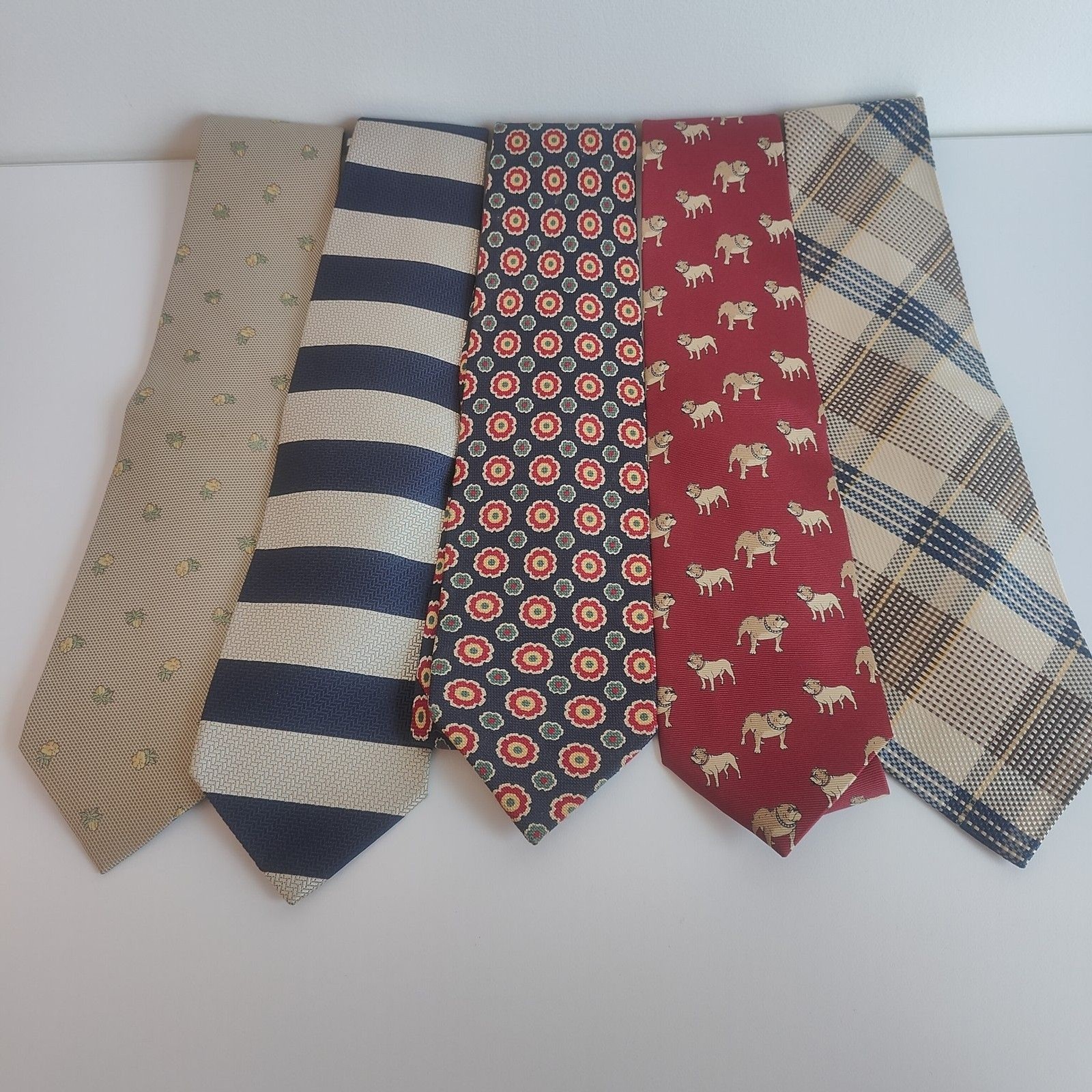 Regent Stripe Ivy Style Animal Pattern Fruit Lot of 5 — view 9