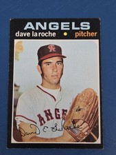 1971 Topps Rookie #174 Dave LaRoche California Angels BASEBALL Card 1O. rookie card picture