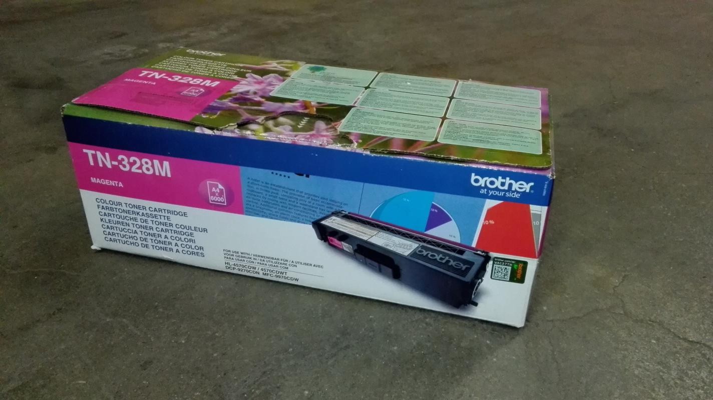 Brother Magenta Original Tn328m Toner - Bild 3