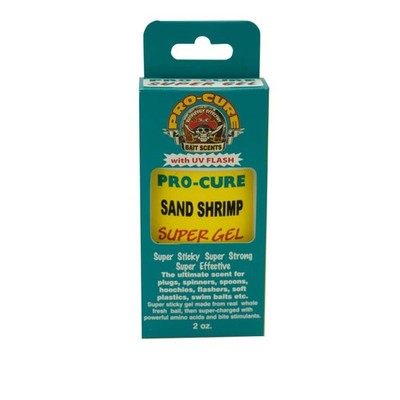 Pro-Cure Super Gel Freshwater & Saltwater Fishing Attractants 2 oz. Bottles