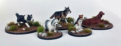 A Kennel of Dogs (5) - Dead Man's Hand - Brandneu - Great Escape Games
