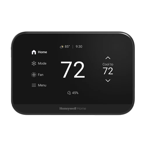 Honeywell Home THX900B2 ElitePRO S900 Smart Thermostat WiFi Touchscreen Black