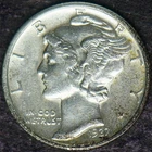 1937-D Mercury Silver Dime - ✪COINGIANTS✪