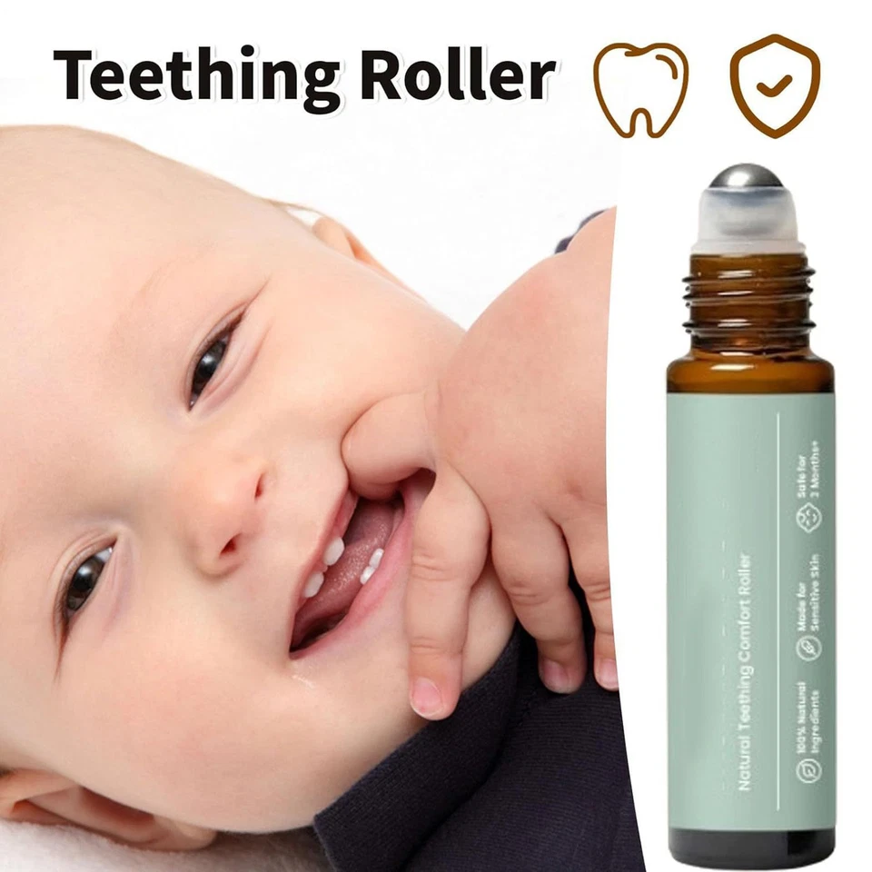 Teeth Relief Roller Essential Oil , Teething Roller Natural Pain Relief 10ml - image 2 of 4