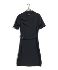 GUCCI (Gucci) Belted Dress/ Black/ Size: 36