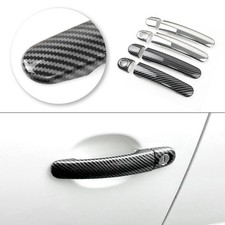 Carbon Fiber Exterior Door Handle Cover ABS For VW Golf 5 MK5 Rabbit 2005-2009