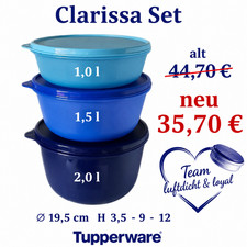 Tupperware Clarissa Set Hitparade Frische Beh...