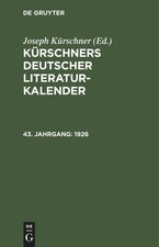1926 | Buch | Deutsch | De Gruyter | EAN 9783112467015