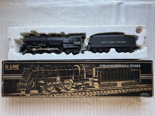 O K-Line NYC Hudson Semi-Scale Die Cast Steam Engine & DieCast Tender K3270-5335 | Zustand: Used