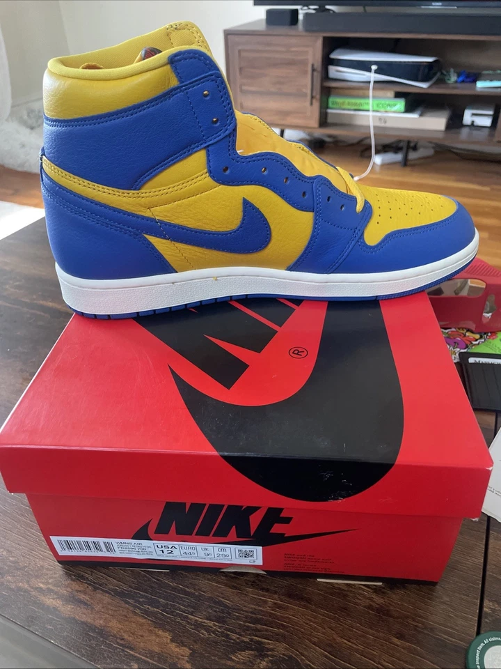 Air Jordan 1 Retro High OG 'Retro Laney' FD2596-700 Multi Women's size 12W - Image 3 of 4